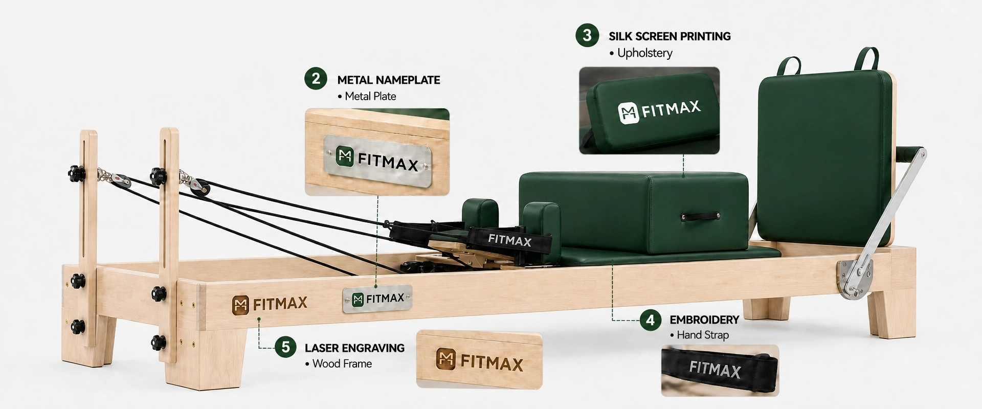 LOGO CUSTOMIZATION Multiple Logo Placement Options