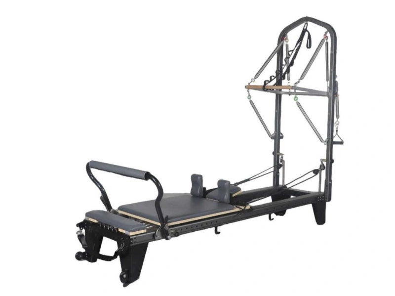 Aluminum Alloy Fulltrack Pilates Reformer Semi-elevated