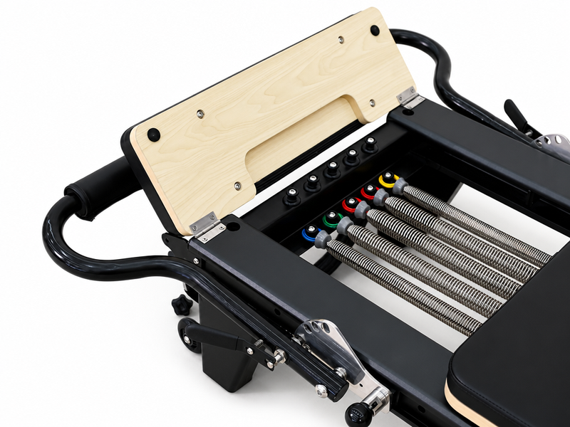 Aluminum Alloy Fulltrack Pilates Reformer Semi-elevated